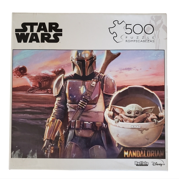 Star Wars The Mandalorian “This Is The Way” 500 Piece Jigsaw Puzzle *READ* - Picture 1 of 12